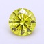 1.51 Ct. Fancy Intense Yellow Round Lab Grown Diamond