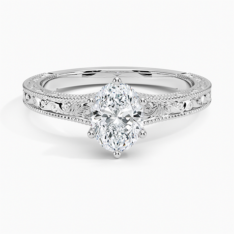 Hudson Engraved Ring - Brilliant Earth