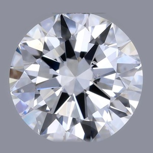 Round diamond — real photo