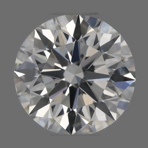 Round diamond — real photo