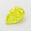 1.25 Ct. Fancy Vivid  Yellow Pear Lab Grown Diamond