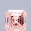 3.20 Ct. Fancy Intense Pink Asscher Lab Grown Diamond