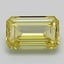 2.72 Ct. Fancy Intense Yellow Emerald Lab Grown Diamond