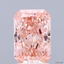 2.06 Ct. Fancy Vivid Pink Radiant Lab Grown Diamond
