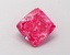 1.04 Ct. Fancy Vivid  Pink Cushion Lab Grown Diamond