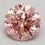 3.01 Ct. Fancy Intense Pink Round Lab Grown Diamond