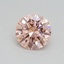 0.50 Ct. Fancy Intense Pink Round Lab Grown Diamond