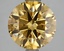 3.07 Ct. Fancy Intense Brownish Yellow Round Lab Grown Diamond