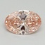 1.68 Ct. Fancy Vivid Pink Oval Lab Grown Diamond