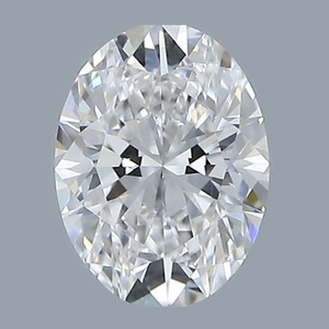 Oval diamond — real photo