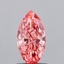 1.01 Ct. Fancy Vivid  Pink Marquise Lab Grown Diamond