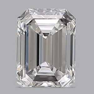 Emerald diamond — real photo