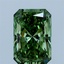 1.50 Ct. Fancy Vivid Green Radiant Lab Grown Diamond