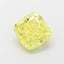 1.86 Ct. Fancy Intense Yellow Cushion Lab Grown Diamond
