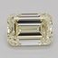 1.05 Ct. Fancy Yellow Emerald Lab Grown Diamond