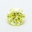 1.09 Ct. Fancy Intense  Yellow Round Lab Grown Diamond