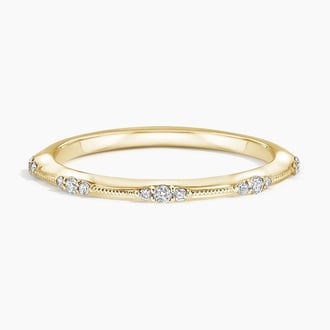 Alena Diamond Ring in 18K Yellow Gold