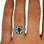 The Adria Ring, smallzoomed in top view on a hand