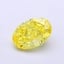 1.31 Ct. Fancy Vivid Yellow Oval Lab Grown Diamond