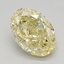 1.67 Ct. Fancy Intense Yellow Oval Lab Grown Diamond