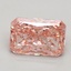 1.47 Ct. Fancy Intense Pink Radiant Lab Grown Diamond