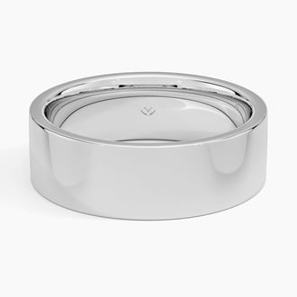Mojave 7mm Wedding Ring in 14K White Gold