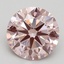 2.20 Ct. Fancy Intense Pink Round Lab Grown Diamond