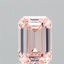 1.59 Ct. Fancy Intense Pink Emerald Lab Grown Diamond
