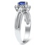 The Alvaro Ring, smalltop view on a hand