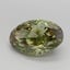 1.51 Ct. Fancy Intense Green Oval Lab Grown Diamond