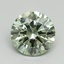 1.00 Ct. Fancy Intense Green Round Lab Grown Diamond