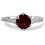 Modern Garnet Vintage Ring