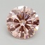 2.69 Ct. Fancy Intense Pink Round Lab Grown Diamond