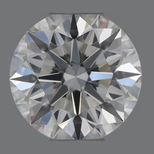 Round diamond — real photo