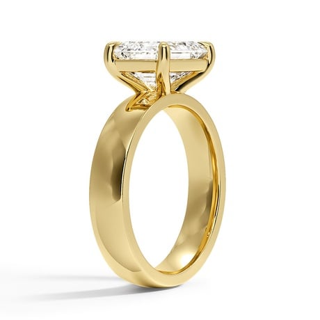 18K Yellow Gold Peyton East-West Solitaire Ring