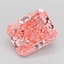4.52 Ct. Fancy Vivid Pink Radiant Lab Grown Diamond