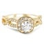 Custom Romantic Infinity Halo Ring