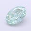 2.08 Ct. Fancy Vivid  Green Oval Lab Grown Diamond