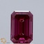 1.32 Ct. Fancy Deep Pink Emerald Lab Grown Diamond