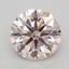 0.80 Ct. Fancy Light Pink Round Lab Grown Diamond