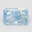 2.04 Ct. Fancy Vivid Blue Radiant Lab Grown Diamond