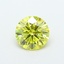 1.35 Ct. Fancy Vivid  Yellow Round Lab Grown Diamond