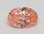 1.32 Ct. Fancy Vivid Pink Oval Lab Grown Diamond