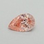 0.30 Ct. Fancy Vivid Pink Pear Lab Grown Diamond