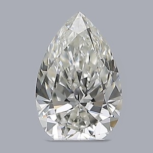 Pear diamond — real photo