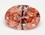 1.76 Ct. Fancy Vivid Pink Oval Lab Grown Diamond