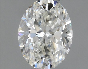 Oval diamond — real photo