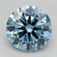 1.94 Ct. Fancy Vivid  Blue Round Lab Grown Diamond