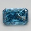 1.04 Ct. Fancy Vivid Blue Radiant Lab Grown Diamond