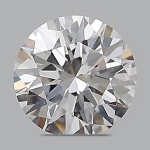 Round diamond — real photo